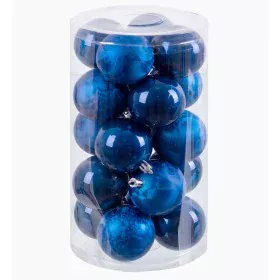 Palle di Natale Azzurro Plastica 6 x 6 x 6 cm (20 Unità) di BigBuy Christmas, Natale - Rif: S8803737, Prezzo: 10,70 €, Sconto: %