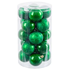 Bolas de Navidad Verde Plástico 6 x 6 x 6 cm (20 Unidades) de BigBuy Christmas, Navidad - Ref: S8803738, Precio: 10,70 €, Des...