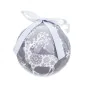 Boules de Noël Argenté Argent Papier Polyfoam Cerf 7,5 x 7,5 x 7,5 cm (14 Unités) de BigBuy Christmas, Noël - Réf : S8803747,...