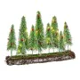 Décorations de Noël Marron Vert Plastique 46 x 10 x 36 cm de BigBuy Christmas, Noël - Réf : S8803756, Prix : 51,86 €, Remise : %