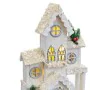 Adorno Natalício Branco Madeira Casa 24 x 11 x 39 cm de BigBuy Christmas, Natal - Ref: S8803760, Preço: 40,34 €, Desconto: %