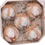 Boules de Noël Multicouleur Papier Polyfoam Cerf 7,5 x 7,5 x 7,5 cm (5 Unités) de BigBuy Christmas, Noël - Réf : S8803772, Pr...