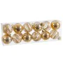 Bolas de Natal Dourado Plástico 6 x 6 x 6 cm (12 Unidades) de BigBuy Christmas, Natal - Ref: S8803783, Preço: 6,05 €, Descont...