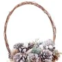 Weihnachtsschmuck Bunt Rattan Kunststoff Foam Ananas Korb 21 x 21 x 30 cm von BigBuy Christmas, Weihnachten - Ref: S8803813, ...