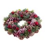 Couronne de Noël Rouge Multicouleur Plastique Foam Ananas 35 x 35 x 9 cm de BigBuy Christmas, Noël - Réf : S8803816, Prix : 1...