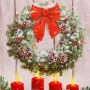 Painting Christmas Multicolour Wood Canvas 40 x 60 x 1,8 cm by BigBuy Christmas, Christmas - Ref: S8803826, Price: 23,51 €, D...