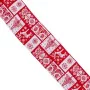 Chemin de Table Noël Blanc Rouge Polyester 180 x 33 cm de BigBuy Christmas, Chemin de table - Réf : S8803827, Prix : 11,33 €,...