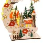 Christmas bauble Multicolour Natural Wood 19 x 8 x 22 cm by BigBuy Christmas, Christmas - Ref: S8803830, Price: 22,57 €, Disc...