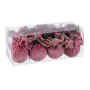 Boules de Noël Multicouleur Rose Velours côtelé Foam 6 x 6 x 6 cm (8 Unités) de BigBuy Christmas, Noël - Réf : S8803844, Prix...