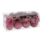 Christmas Baubles Multicolour Pink Corduroy Foam 6 x 6 x 6 cm (8 Units) by BigBuy Christmas, Christmas - Ref: S8803844, Price...