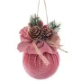 Boules de Noël Multicouleur Rose Velours côtelé Foam 6 x 6 x 6 cm (8 Unités) de BigBuy Christmas, Noël - Réf : S8803844, Prix...