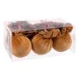 Boules de Noël Multicouleur Doré Velours côtelé Foam 6 x 6 x 6 cm (6 Unités) de BigBuy Christmas, Noël - Réf : S8803846, Prix...