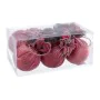 Boules de Noël Multicouleur Rose Velours côtelé Foam 6 x 6 x 6 cm (6 Unités) de BigBuy Christmas, Noël - Réf : S8803848, Prix...