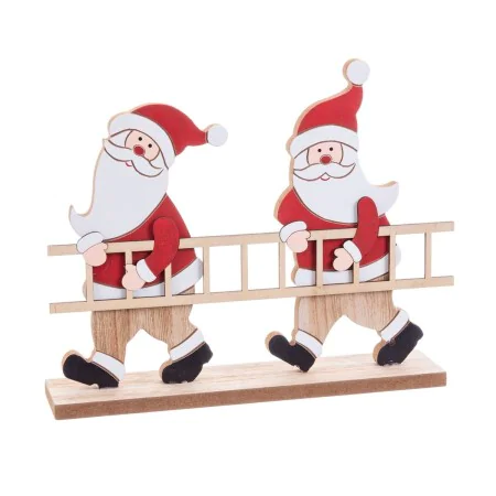 Adorno Navideño Multicolor Madera Papá Noel 14,5 x 5 x 19 cm de BigBuy Christmas, Navidad - Ref: S8803858, Precio: 10,64 €, D...