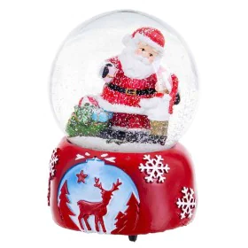 Bola de Navidad Multicolor Cristal Poliresina Papá Noel 10,5 x 10,5 x 14,8 cm de BigBuy Christmas, Navidad - Ref: S8803874, P...