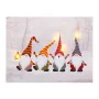 Cadre Noël Multicouleur Bois Toile 40 x 30 x 18 cm de BigBuy Christmas, Noël - Réf : S8803876, Prix : 13,20 €, Remise : %