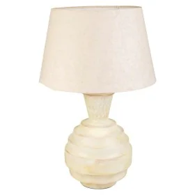 Lampada da tavolo Alexandra House Living Crema Ferro 25 x 63 x 25 cm di Alexandra House Living, Lampade da tavolo e abat-jour...