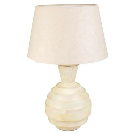 Lampada da tavolo Alexandra House Living Crema Ferro 25 x 63 x 25 cm di Alexandra House Living, Lampade da tavolo e abat-jour...