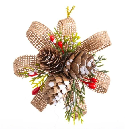 Décorations de Noël Multicouleur Naturel Plastique Fibre 10,5 x 4 x 20 cm (3 Unités) de BigBuy Christmas, Noël - Réf : S88038...