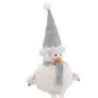 Christmas bauble White Grey Wood Foam Fabric Snow Doll 11 x 10 x 45 cm by BigBuy Christmas, Christmas - Ref: S8803893, Price:...