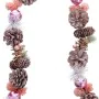 Christmas garland White Pink Plastic Foam Pineapples 150 cm by BigBuy Christmas, Christmas - Ref: S8803906, Price: 23,04 €, D...