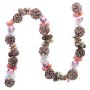 Christmas garland White Pink Plastic Foam Pineapples 150 cm by BigBuy Christmas, Christmas - Ref: S8803906, Price: 23,04 €, D...