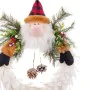 Advent wreathe Father Christmas Multicolour Feathers Plastic 40 x 35 x 8 cm by BigBuy Christmas, Christmas - Ref: S8803907, P...