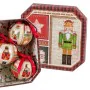 Bolas de Natal Multicolor Papel Polyfoam Quebra-Nozes 7,5 x 7,5 x 7,5 cm (5 Unidades) de BigBuy Christmas, Natal - Ref: S8803...