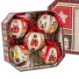 Bolas de Natal Multicolor Papel Polyfoam Quebra-Nozes 7,5 x 7,5 x 7,5 cm (5 Unidades) de BigBuy Christmas, Natal - Ref: S8803...