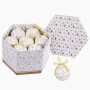 Bolas de Navidad Blanco Dorado Papel Polyfoam 7,5 x 7,5 x 7,5 cm (14 Unidades) de BigBuy Christmas, Navidad - Ref: S8803914, ...