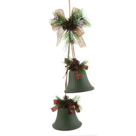 Adorno Natalício Verde Multicolor Metal Plástico Fibra Exaustores 14 x 9 x 47 cm de BigBuy Christmas, Natal - Ref: S8803920, ...