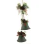 Décorations de Noël Vert Multicouleur Métal Plastique Fibre Cloches 14 x 9 x 47 cm de BigBuy Christmas, Noël - Réf : S8803920...