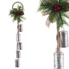 Weihnachtsschmuck Bunt Silberfarben Metall Kunststoff Faser 11 x 3,3 x 42,5 cm von BigBuy Christmas, Weihnachten - Ref: S8803...