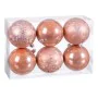 Christmas Baubles Beige Plastic 8 x 8 x 8 cm (6 Units) by BigBuy Christmas, Christmas - Ref: S8803930, Price: 6,73 €, Discoun...