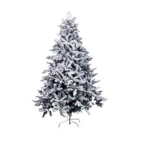 Árbol de Navidad Blanco Verde PVC Metal Polietileno Nevado 210 cm de BigBuy Christmas, Navidad - Ref: S8803938, Precio: 187,3...