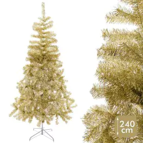 Árvore de Natal Dourado Metal Plástico 240 cm de BigBuy Christmas, Natal - Ref: S8803941, Preço: 112,51 €, Desconto: %