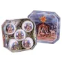 Bolas de Navidad Multicolor Papel Polyfoam Nacimiento/Belén 7,5 x 7,5 x 7,5 cm (5 Unidades) de BigBuy Christmas, Navidad - Re...