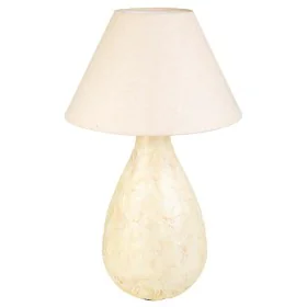 Tischlampe Alexandra House Living Creme Eisen 33 x 60 x 33 cm von Alexandra House Living, Tisch- & Nachttischlampen - Ref: D1...