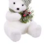 Adorno Natalício Branco Multicolor Plástico Polyfoam Tecido Urso 18 x 18 x 22 cm de BigBuy Christmas, Natal - Ref: S8803966, ...