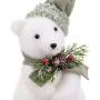 Christmas bauble White Multicolour Plastic Polyfoam Fabric Bear 13 x 15 x 30 cm by BigBuy Christmas, Christmas - Ref: S880396...