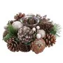 Portacandele Natalizio Dorato Naturale Plastica Foam 19 x 19 x 9 cm di BigBuy Christmas, Natale - Rif: S8803971, Prezzo: 13,8...