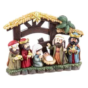 Weihnachtsschmuck Bunt Polyesterharz Geburt/Krippe 21,2 x 5,7 x 16 cm (6 Stücke) von BigBuy Christmas, Weihnachten - Ref: S88...