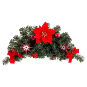 Colgador para Puertas Navidad Rojo Verde Plástico Tejido 60 cm de BigBuy Christmas, Navidad - Ref: S8804032, Precio: 14,35 €,...