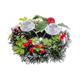 Bougeoirs de Noël Rouge Multicouleur Métal Plastique Ananas 15 cm de BigBuy Christmas, Noël - Réf : S8804038, Prix : 7,80 €, ...