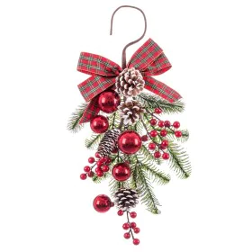 Adorno Navideño Rojo Multicolor Plástico Piñas 50 cm de BigBuy Christmas, Navidad - Ref: S8804040, Precio: 14,47 €, Descuento: %