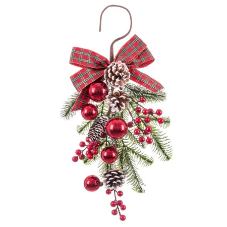 Adorno Navideño Rojo Multicolor Plástico Piñas 50 cm de BigBuy Christmas, Navidad - Ref: S8804040, Precio: 13,89 €, Descuento: %