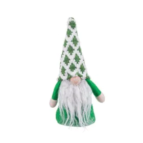 Adorno Navideño Blanco Verde Arena Tejido Papá Noel 21 cm de BigBuy Christmas, Navidad - Ref: S8804046, Precio: 4,49 €, Descu...