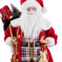 Christmas bauble Multicolour Polyresin Fabric Father Christmas 27 x 19 x 60 cm by BigBuy Christmas, Christmas - Ref: S8804052...