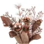 Christmas bauble Copper Plastic Pineapples Plant pot 15 x 15 x 30 cm by BigBuy Christmas, Christmas - Ref: S8804057, Price: 1...