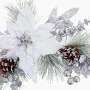 Door Hanger Christmas White Silver Plastic Pineapples 73 cm by BigBuy Christmas, Christmas - Ref: S8804059, Price: 20,30 €, D...